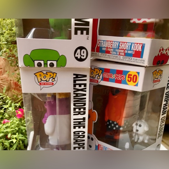 NEW 4 FUNKO Pop Ad Icons Otter Pops #46 #47 #49 #50 Collectible Vinyl Figure Toy - Picture 3 of 13